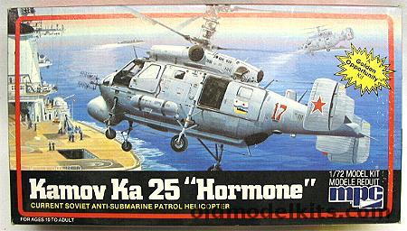 MPC 1/72 Kamov Ka-25 Hormone - Soviet Naval Helicopter, 14214 plastic model kit